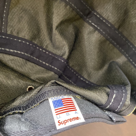 Vintage Supreme Green Box Logo 5 Panel Camp Cap - Early 2000’s - Picture 8 of 10